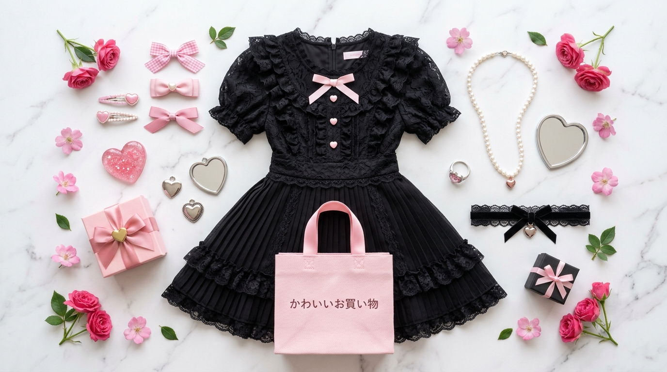 SHOPLISTで買える地雷系・量産型ブランドまとめ｜DearMyLove・WEGO・INGNIが一度に揃う